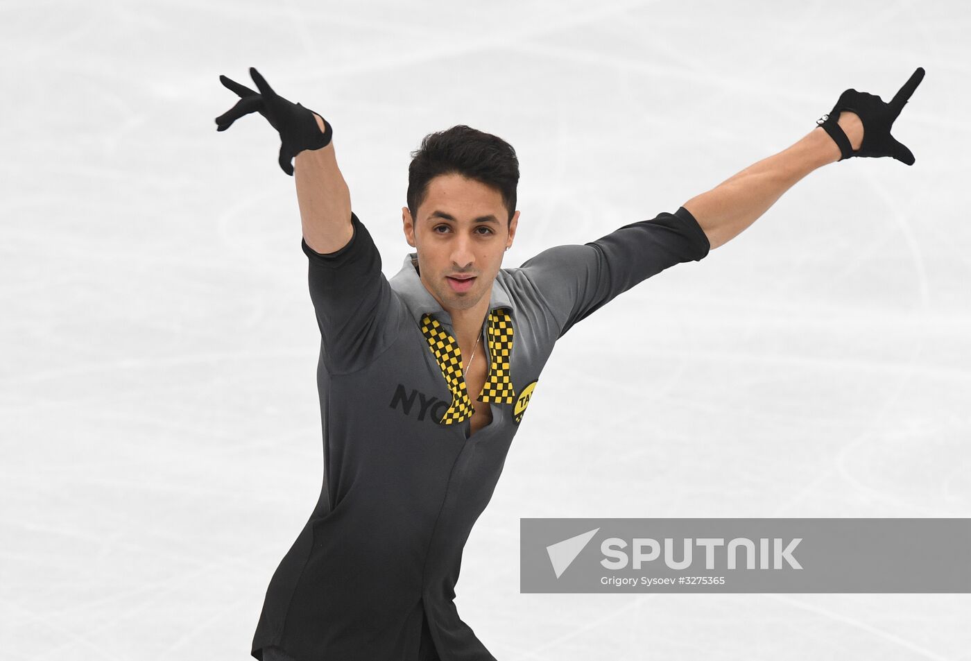 European Figure Skating Championships. Men's short program