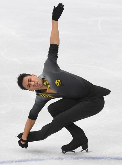 European Figure Skating Championships. Men's short program