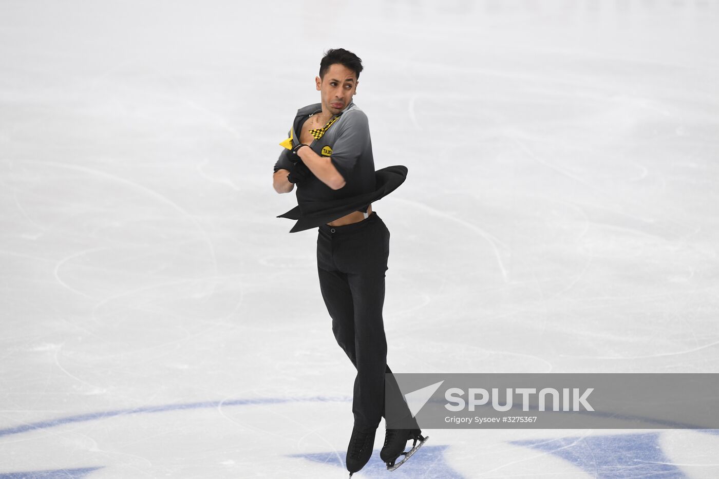 European Figure Skating Championships. Men's short program