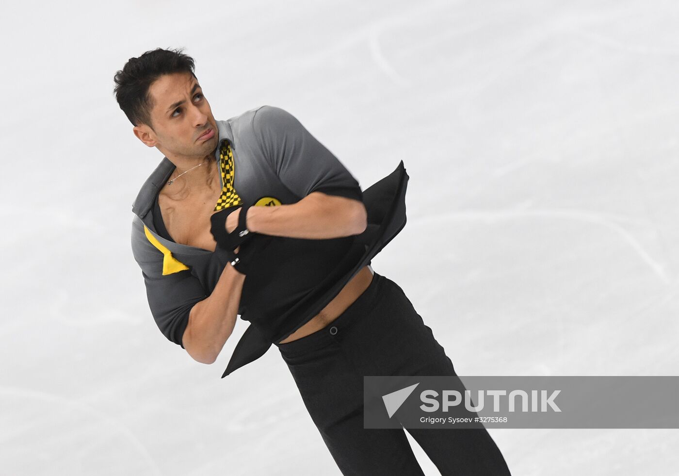 European Figure Skating Championships. Men's short program