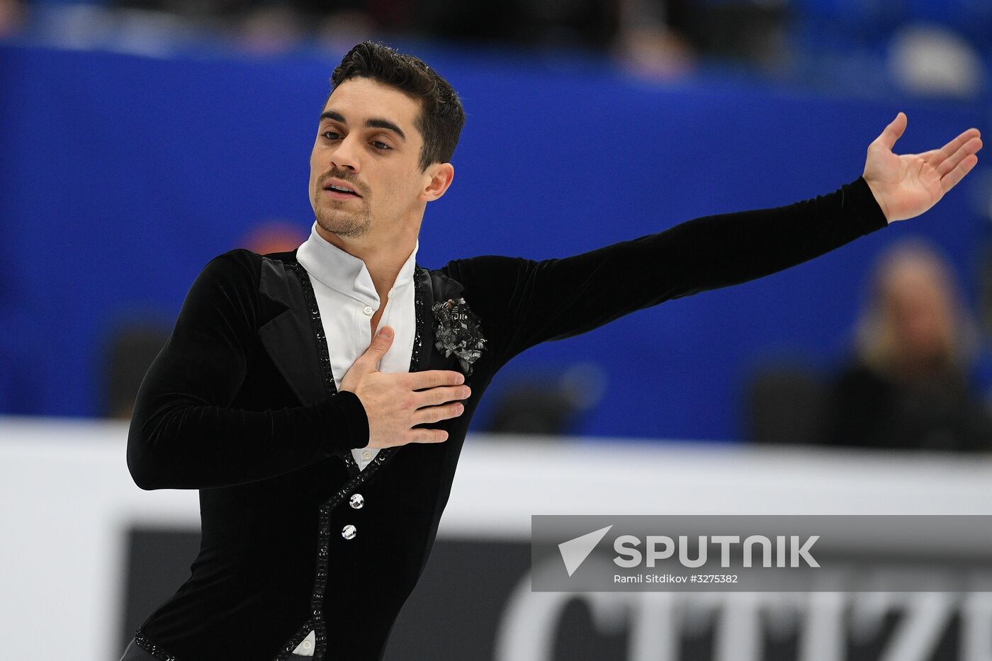 European Figure Skating Championships. Men's short program