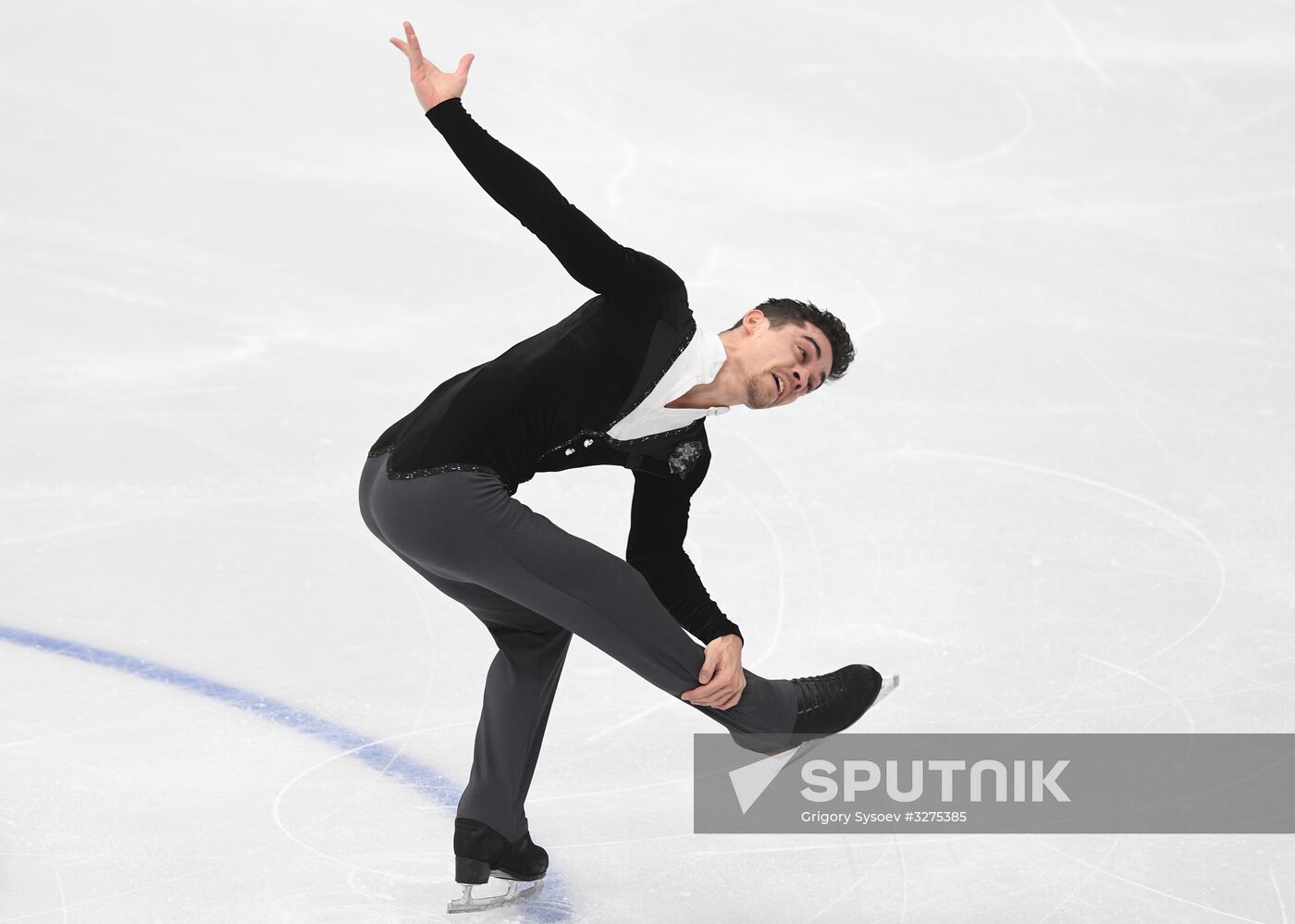 European Figure Skating Championships. Men's short program