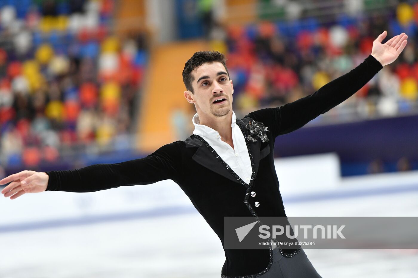European Figure Skating Championships. Men's short program