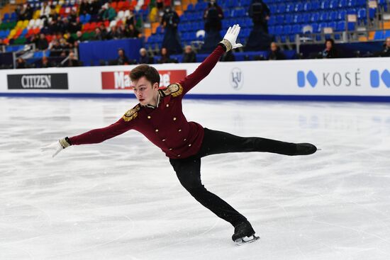 European Figure Skating Championships. Men's short program