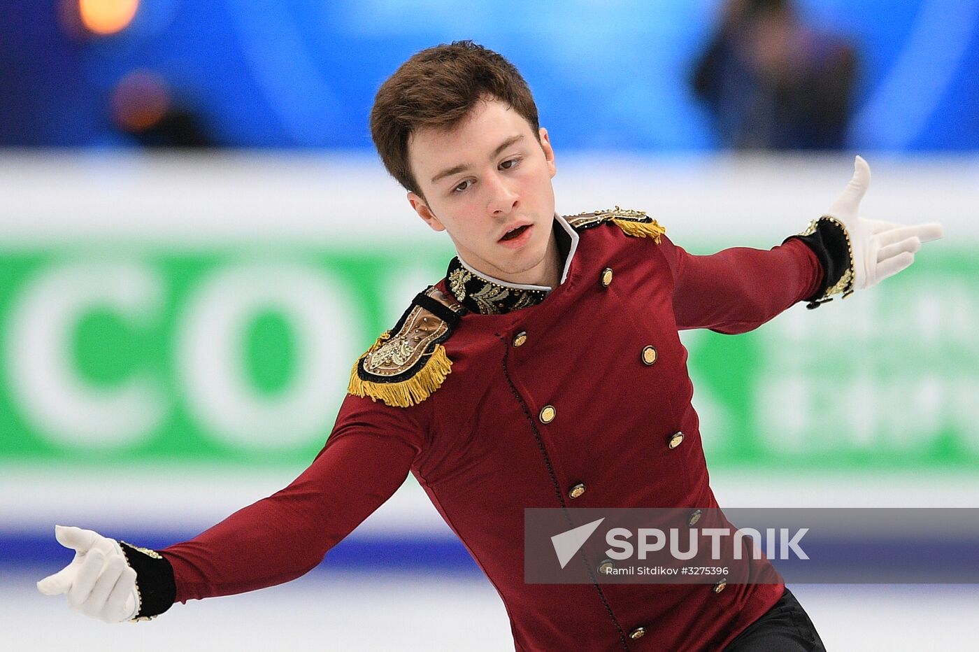 European Figure Skating Championships. Men's short program