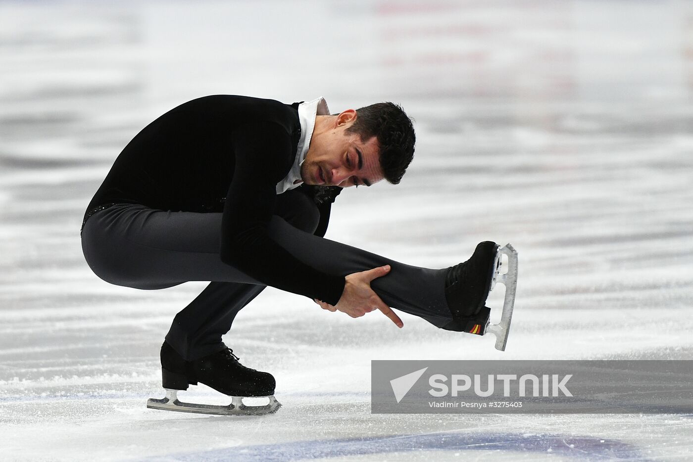 European Figure Skating Championships. Men's short program