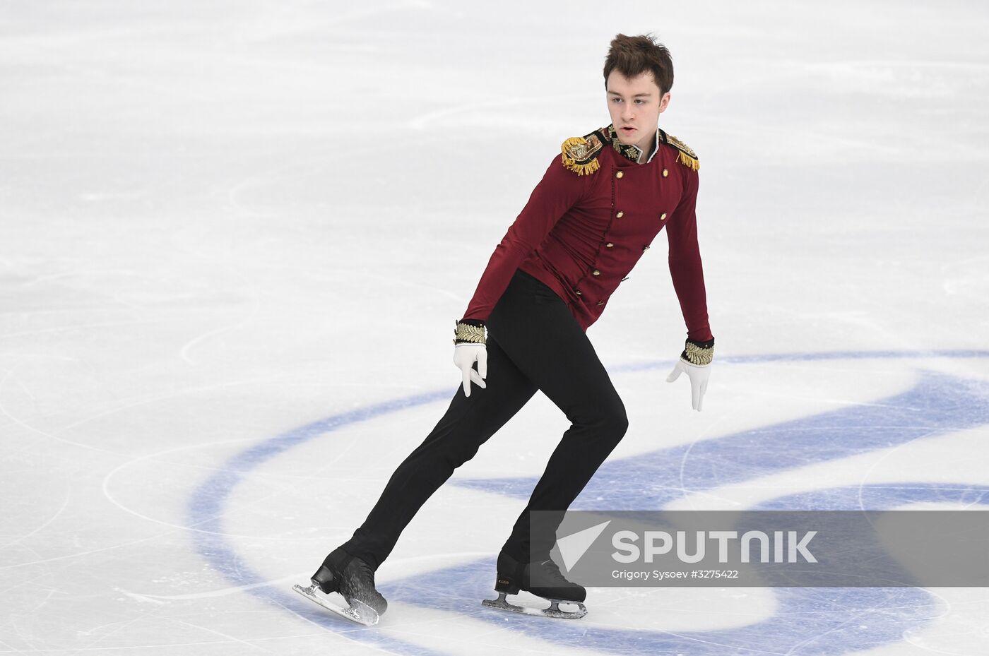 European Figure Skating Championships. Men's short program