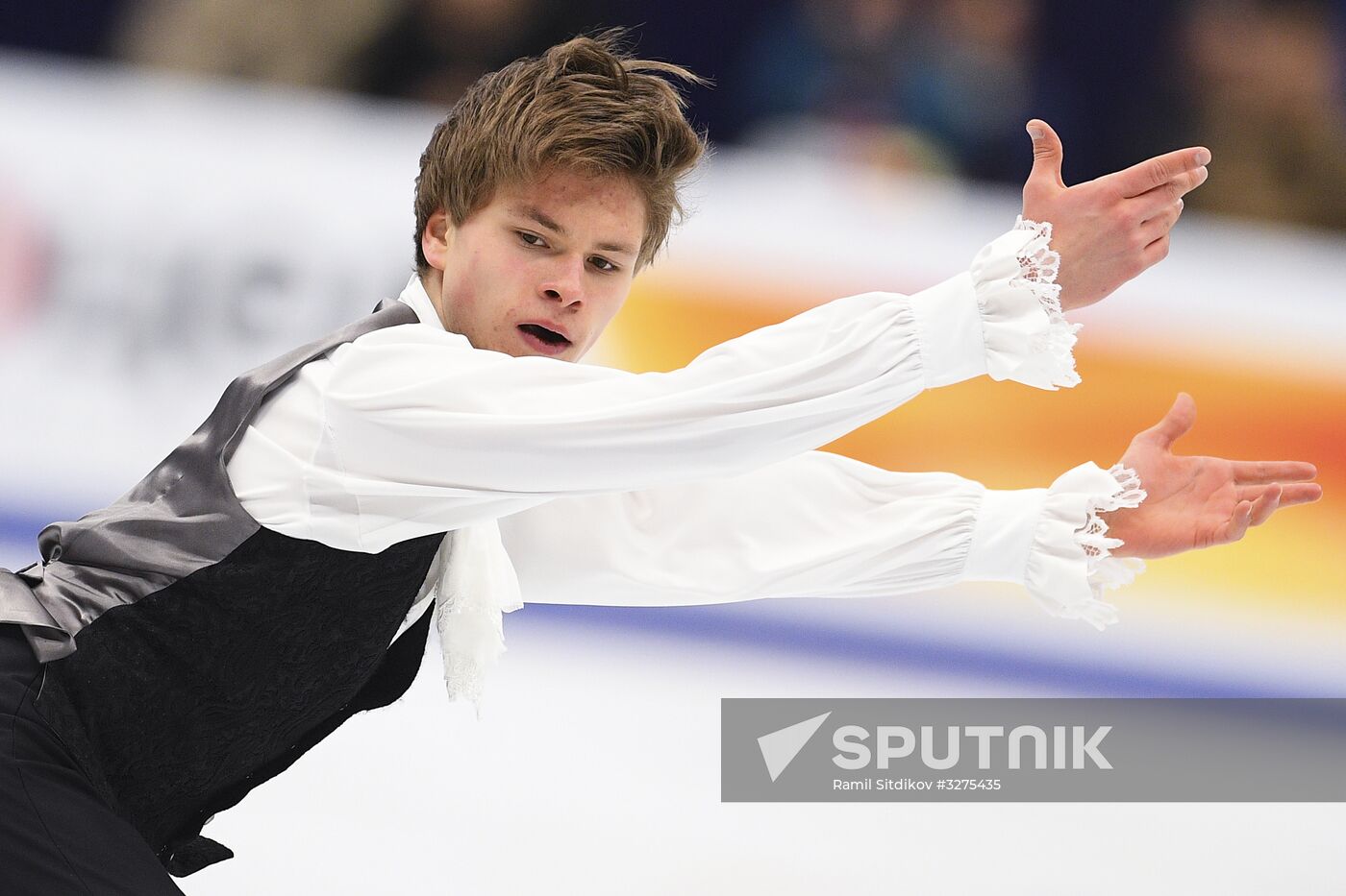 European Figure Skating Championships. Men's short program