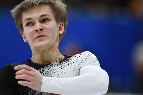 European Figure Skating Championships. Men's short program