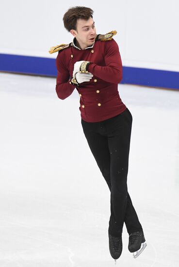 European Figure Skating Championships. Men's short program