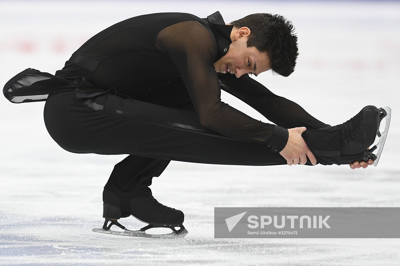 European Figure Skating Championships. Men's short program