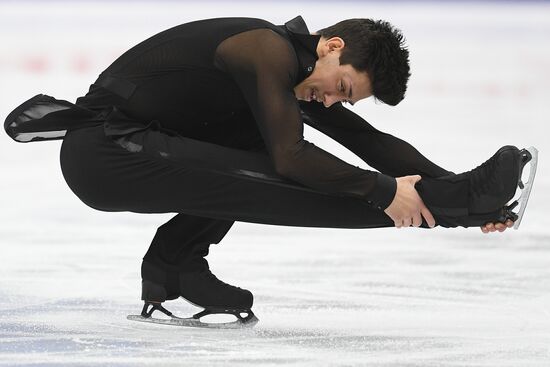 European Figure Skating Championships. Men's short program