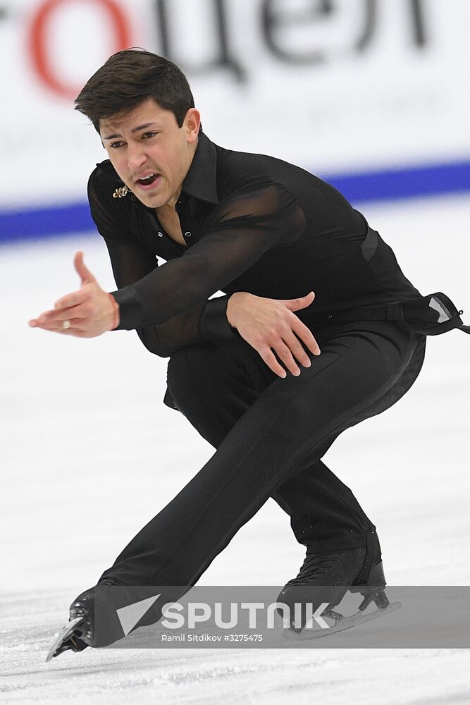 European Figure Skating Championships. Men's short program