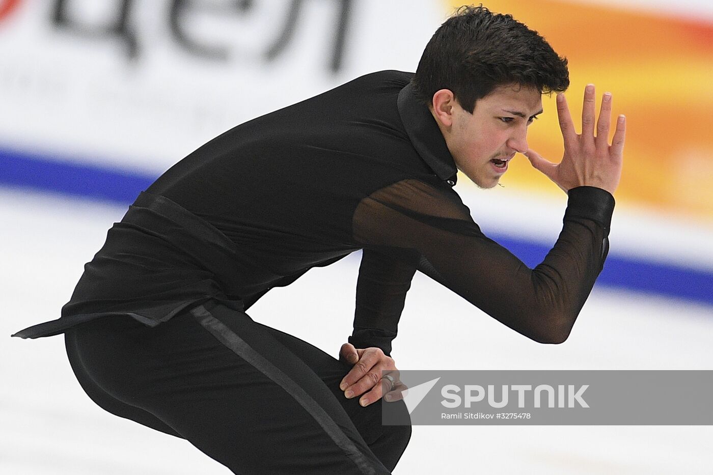 European Figure Skating Championships. Men's short program