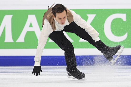 European Figure Skating Championships. Men's short program