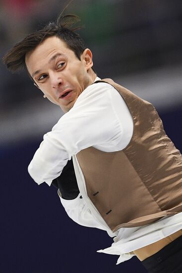 European Figure Skating Championships. Men's short program