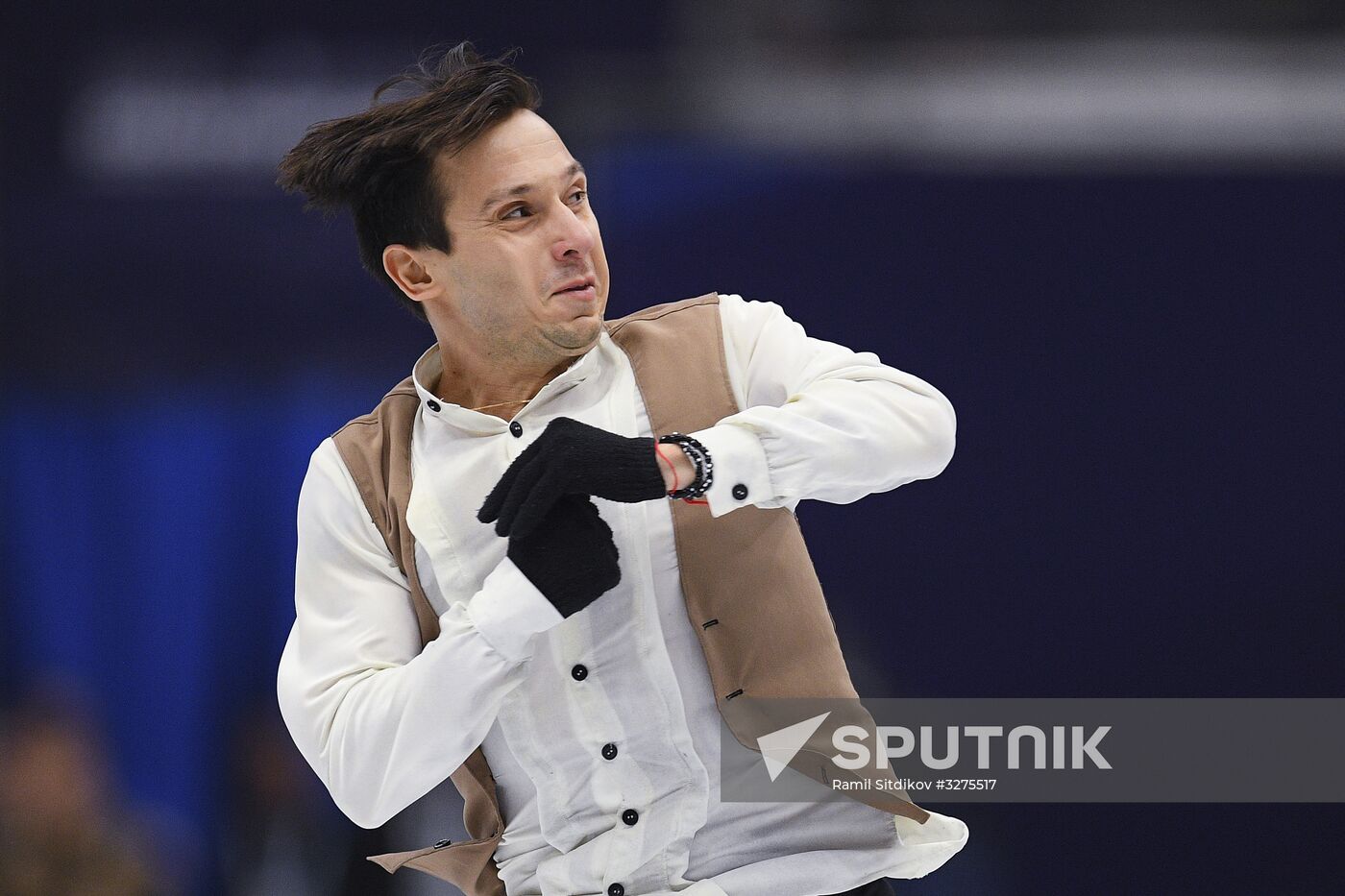 European Figure Skating Championships. Men's short program