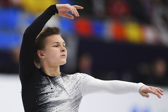 European Figure Skating Championships. Men's short program