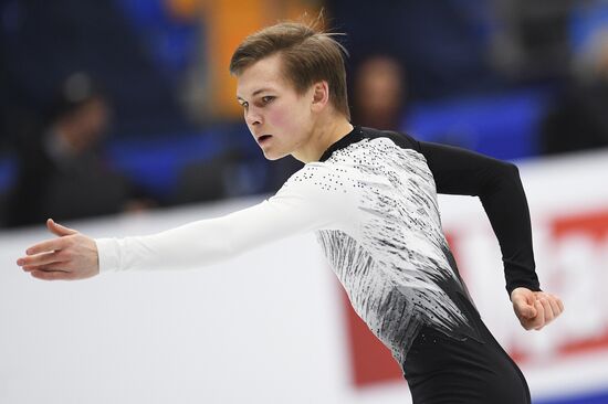 European Figure Skating Championships. Men's short program