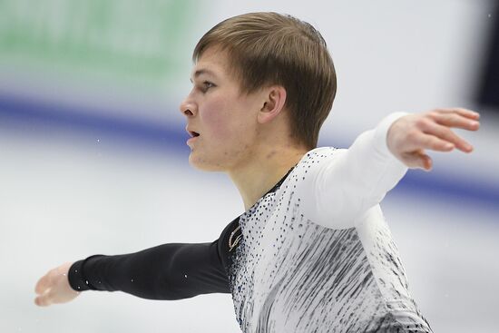European Figure Skating Championships. Men's short program