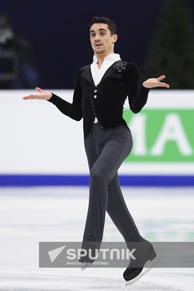 European Figure Skating Championships. Men's short program
