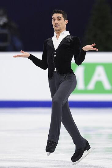 European Figure Skating Championships. Men's short program