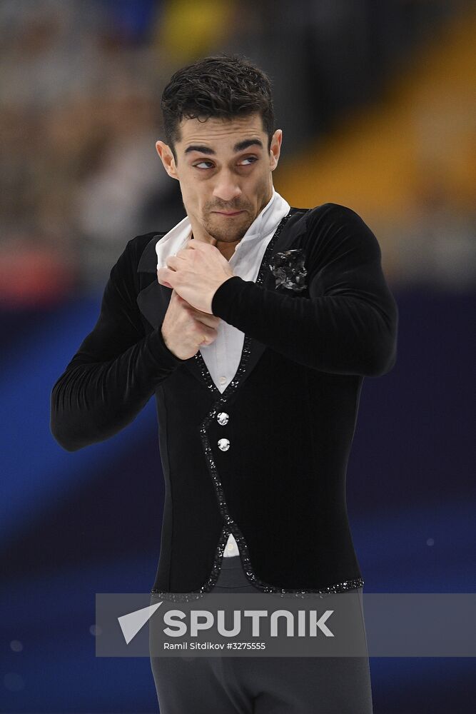 European Figure Skating Championships. Men's short program