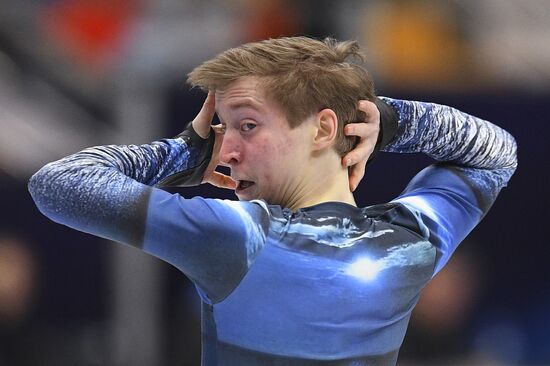 European Figure Skating Championships. Men's short program