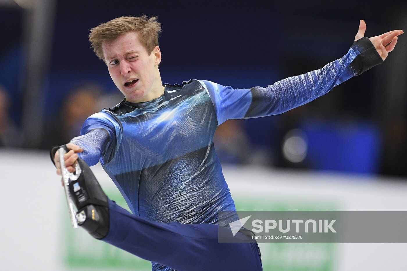 European Figure Skating Championships. Men's short program