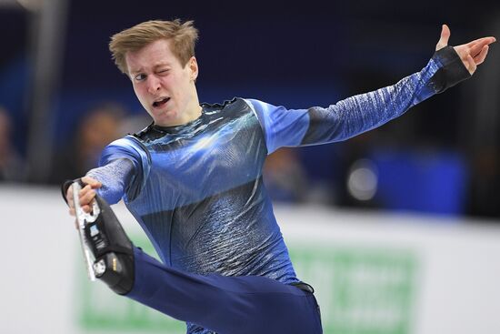 European Figure Skating Championships. Men's short program