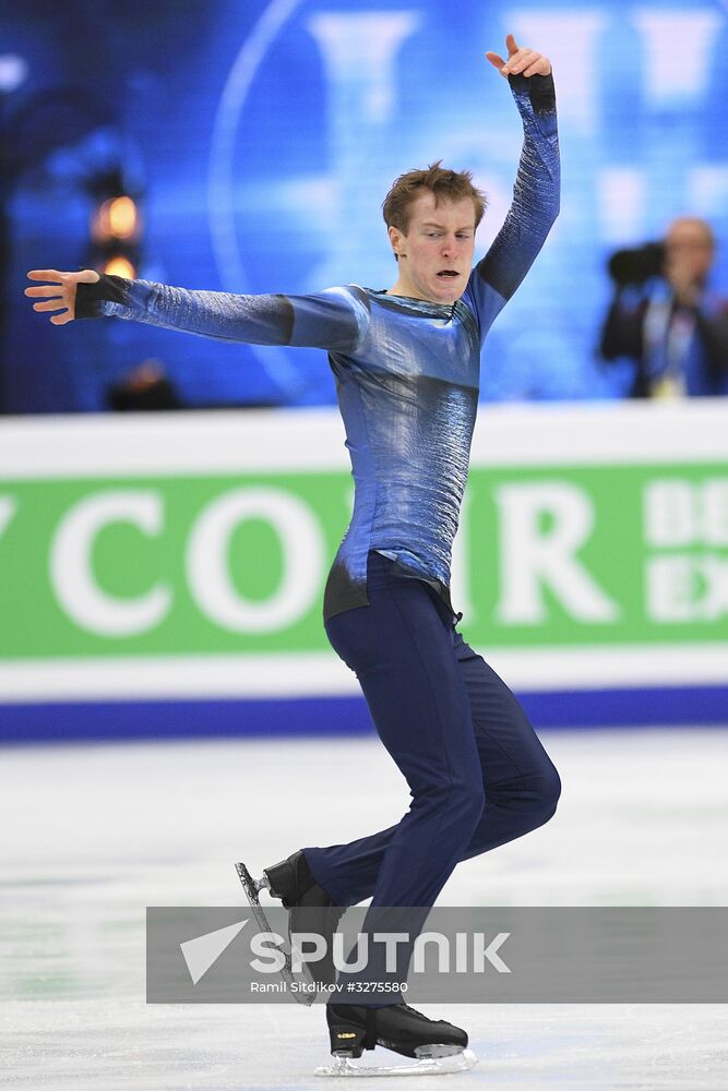 European Figure Skating Championships. Men's short program