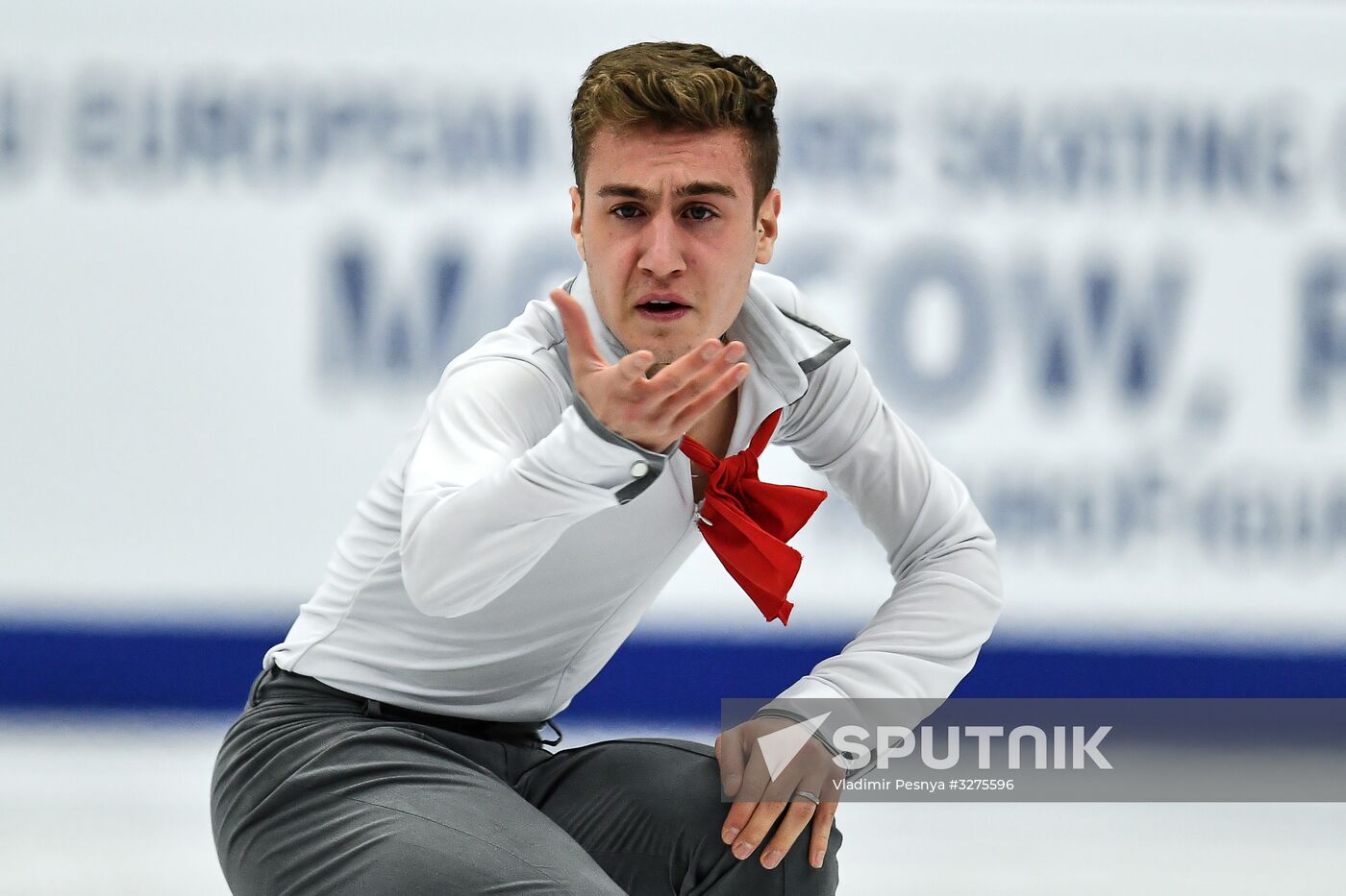 European Figure Skating Championships. Men's short program