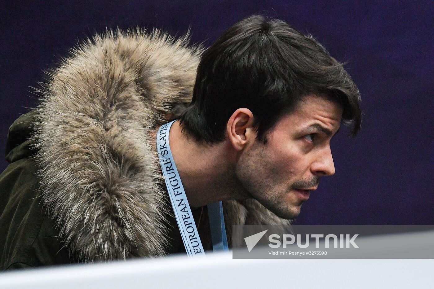 European Figure Skating Championships. Men's short program