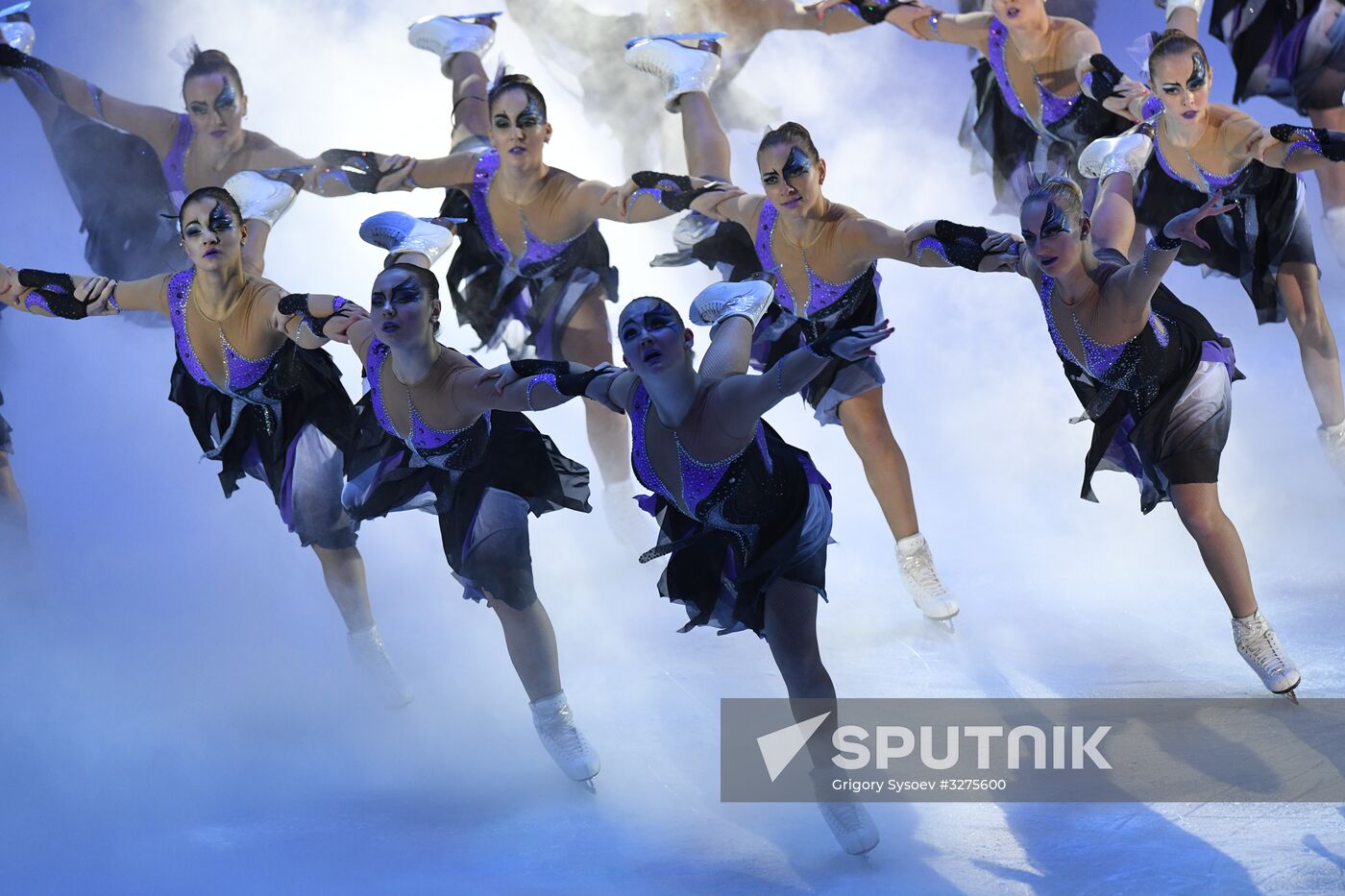 Opening ceremony of European Figure Skating Championships