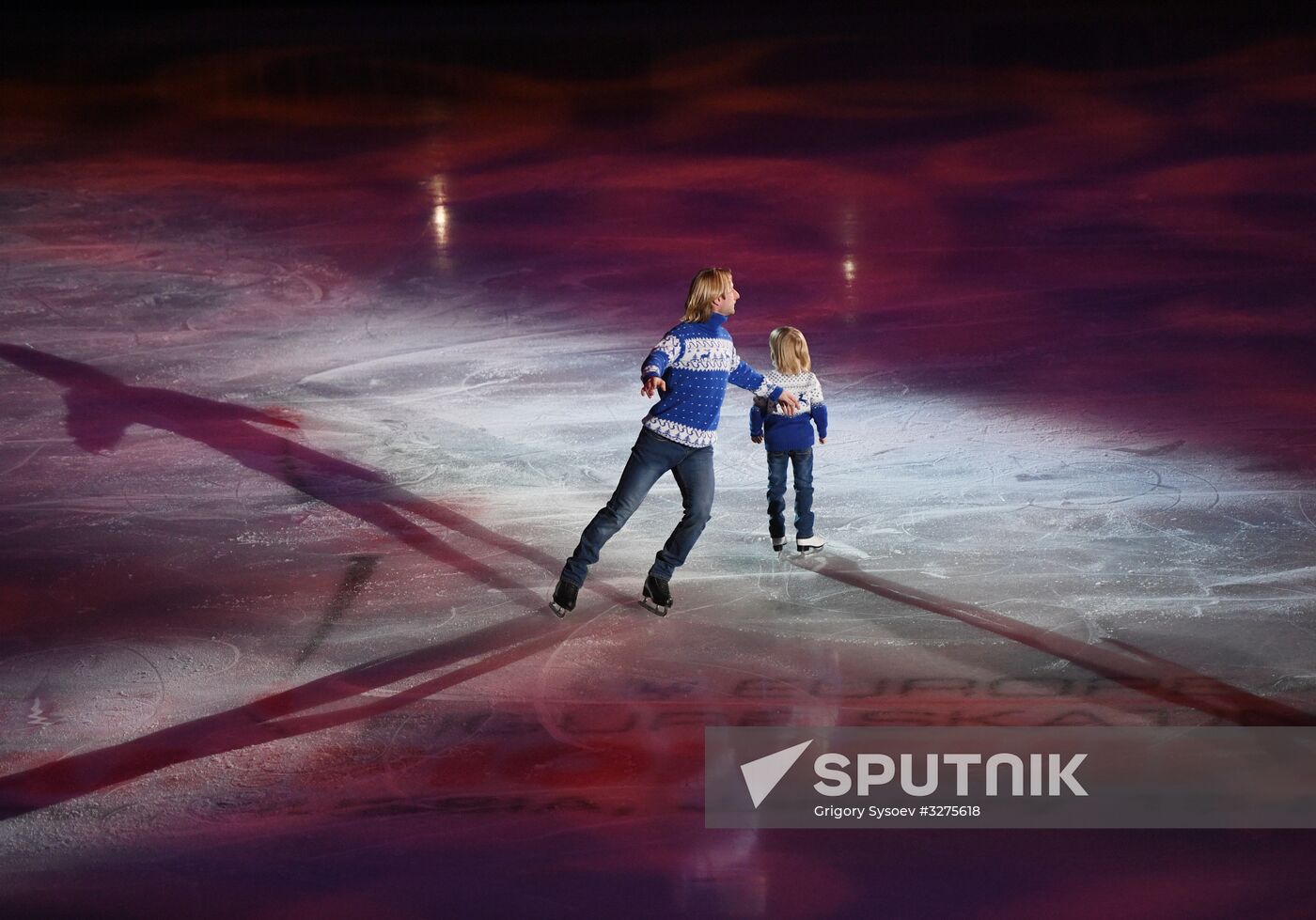 Opening ceremony of European Figure Skating Championships
