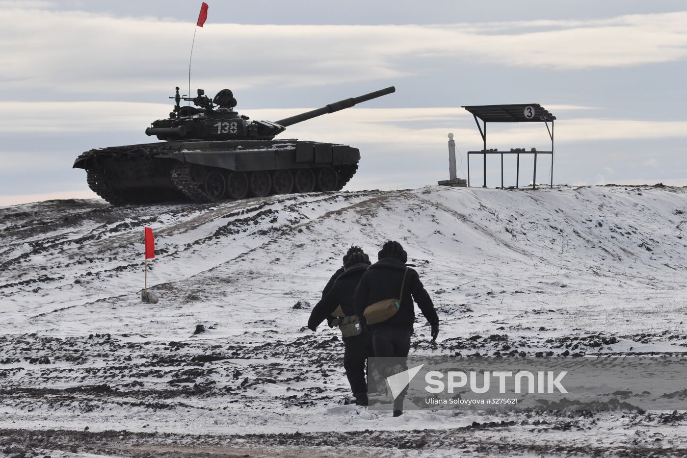 Preliminary round of Tank Biathlon in Voronezh Region
