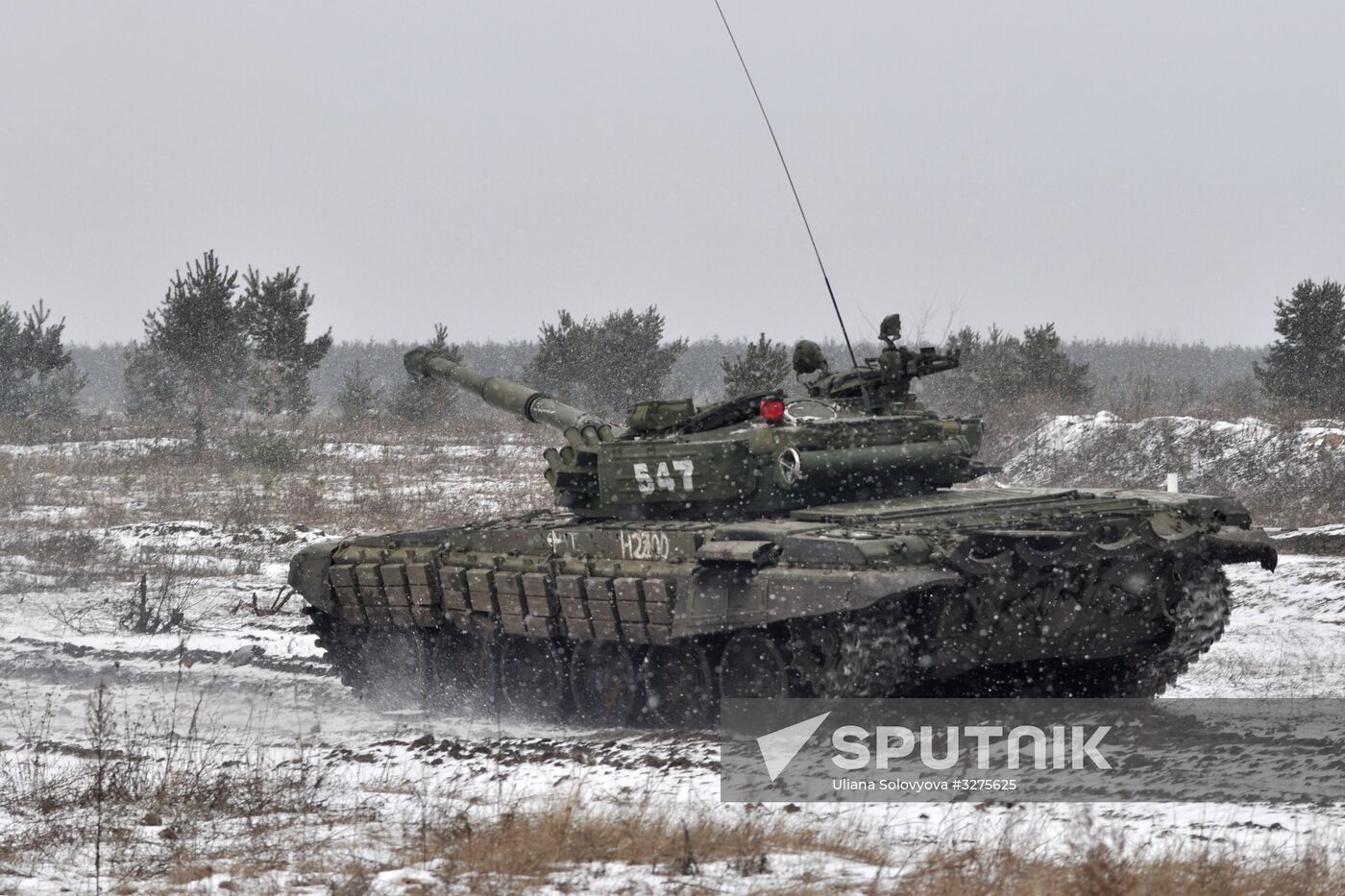 Tank Biathlon competition's first preliminary round in Voronezh Region