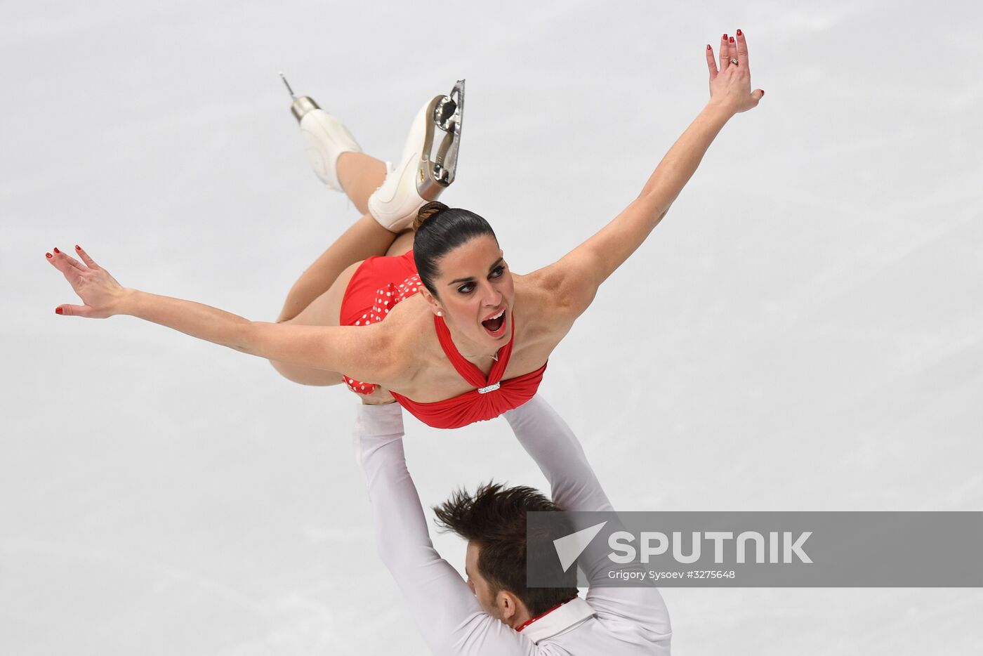 European Figure Skating Championships. Pairs' short program