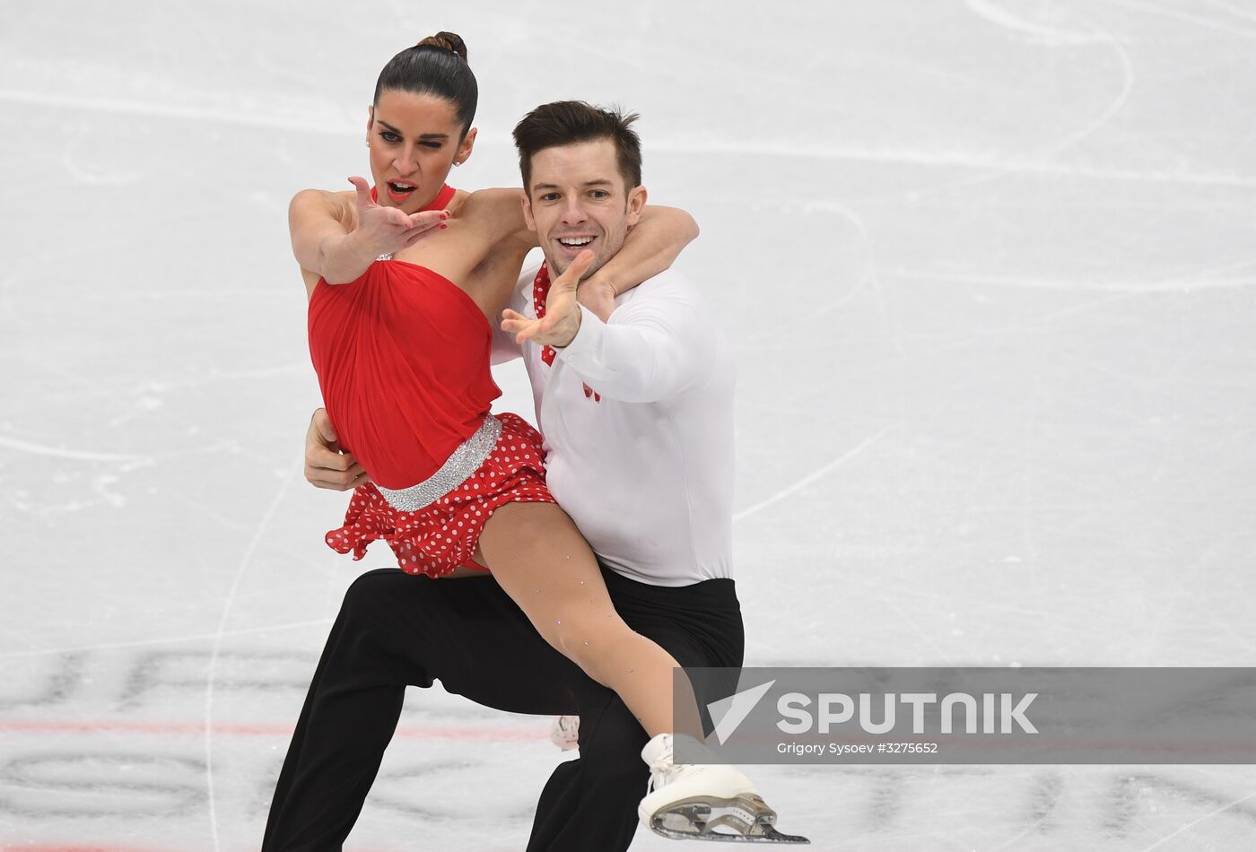European Figure Skating Championships. Pairs' short program