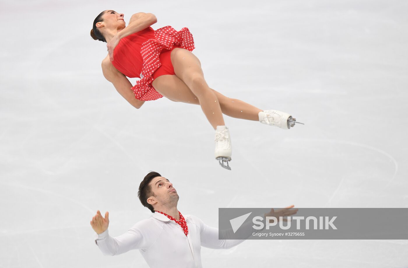 European Figure Skating Championships. Pairs' short program