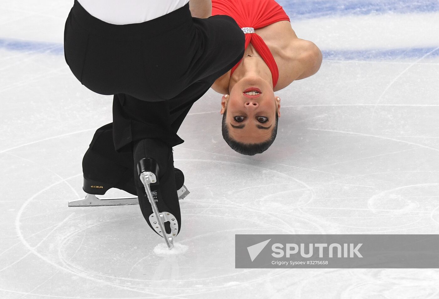 European Figure Skating Championships. Pairs' short program