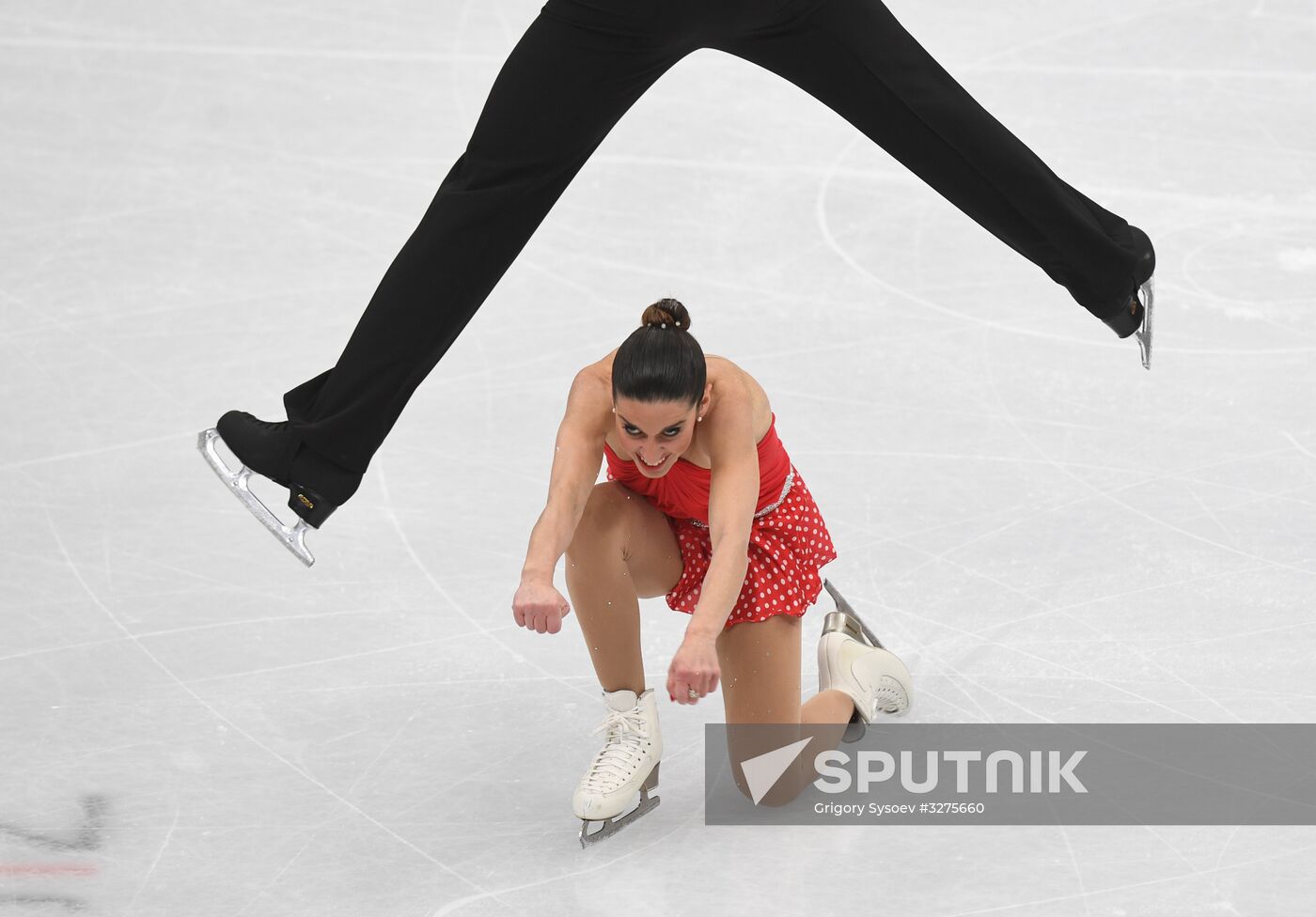 European Figure Skating Championships. Pairs' short program