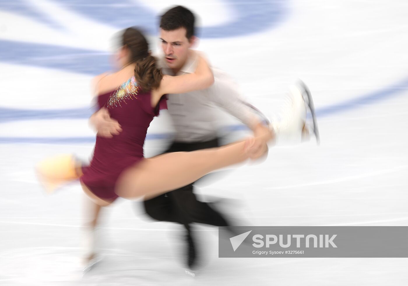 European Figure Skating Championships. Pairs' short program