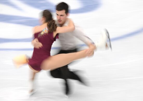 European Figure Skating Championships. Pairs' short program