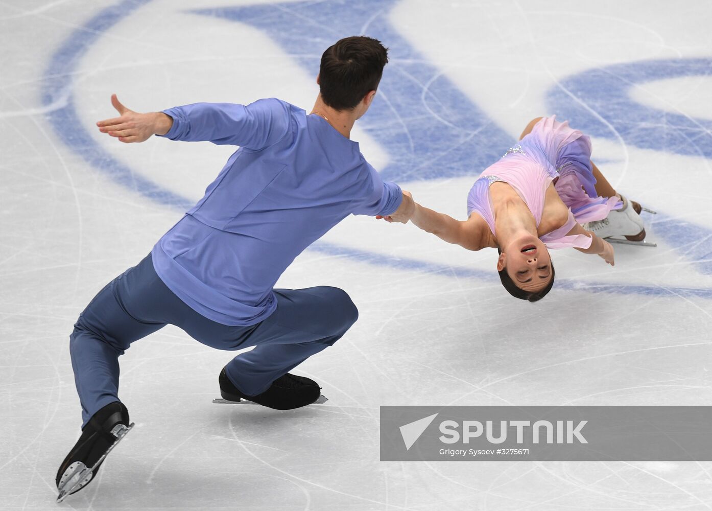 European Figure Skating Championships. Pairs' short program