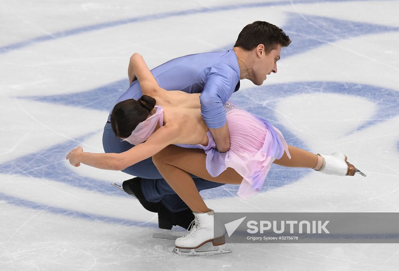 European Figure Skating Championships. Pairs' short program