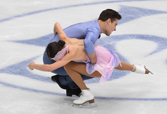European Figure Skating Championships. Pairs' short program
