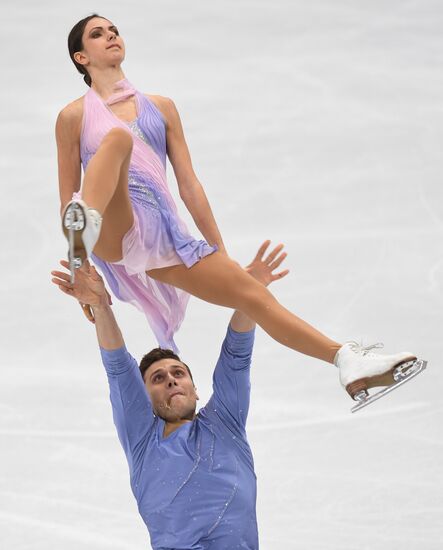 European Figure Skating Championships. Pairs' short program
