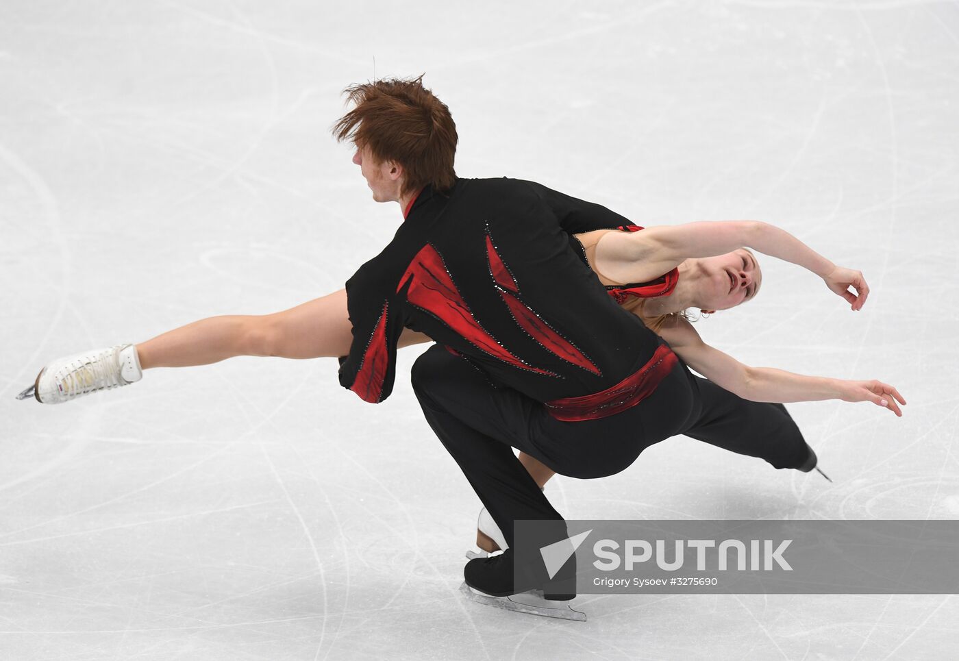 European Figure Skating Championships. Pairs' short program