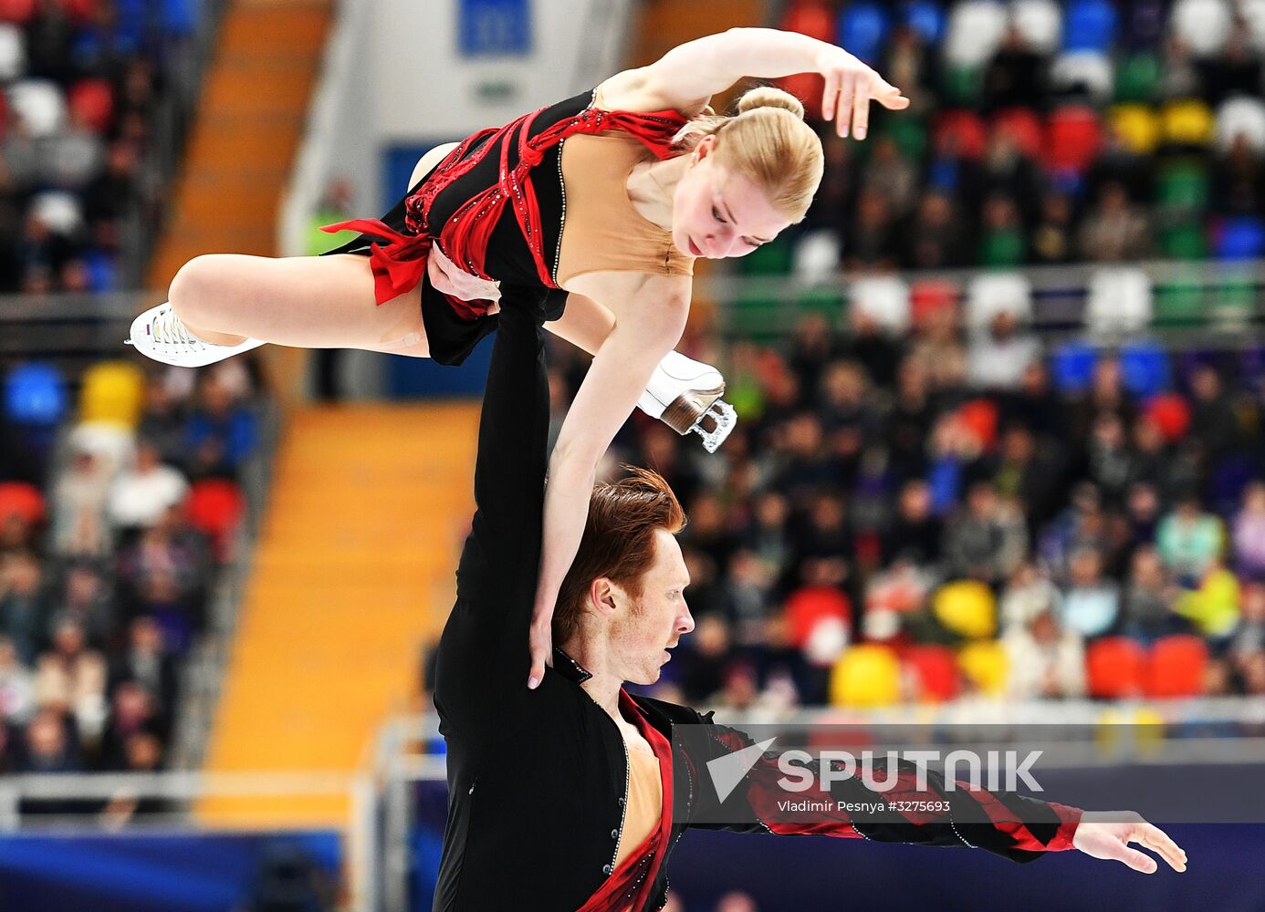 European Figure Skating Championships. Pairs' short program